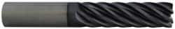 Accupro - 5/8", 1-5/8" LOC, 5/8" Shank Diam, 3-1/2" OAL, 7 Flute, Solid Carbide Square End Mill - Single End, AlTiN Finish, Spiral Flute, 37.50° Helix, Centercutting, Right Hand Cut, Right Hand Flute - Apex Tool & Supply