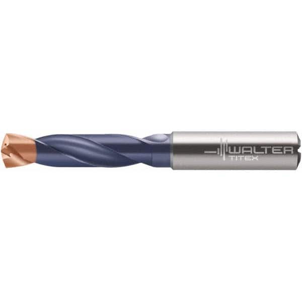 Walter-Titex - 11.1mm 140° Spiral Flute Solid Carbide Screw Machine Drill Bit - Apex Tool & Supply