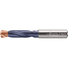 Walter-Titex - 10.4mm 140° Spiral Flute Solid Carbide Screw Machine Drill Bit - Apex Tool & Supply