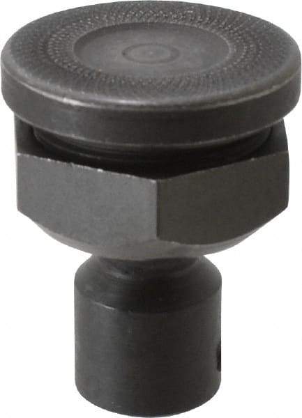 Bessey - 1 Piece, Plastic Cap Pivoting Serrated Clamp Pad - 35° Pivot Angle, For Use with Bessey 1200, 1800, 2400 & 4800 Series Clamps - Apex Tool & Supply