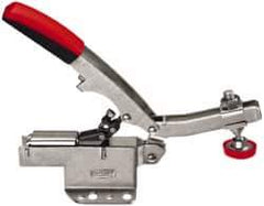 Bessey - 700 Lb Holding Capacity, Horizontal Handle, Manual Hold Down Toggle Clamp - U-Bar, Flanged Base, Steel - Apex Tool & Supply