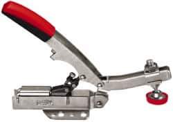 Bessey - 700 Lb Holding Capacity, Horizontal Handle, Manual Hold Down Toggle Clamp - U-Bar, Flanged Base, Steel - Apex Tool & Supply