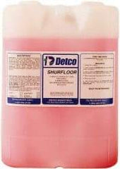 Detco - 5 Gal Container Cleaner - Use on Resilient Flooring - Apex Tool & Supply