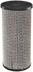 Dupont - 4" OD, 5µ, Spun-Wound Polypropylene & Universal Heavy Duty Carbon Wrap 2 Phase Cartridge Filter - 10" Long, Reduces Sediments, Tastes, Odors & Chlorine - Apex Tool & Supply