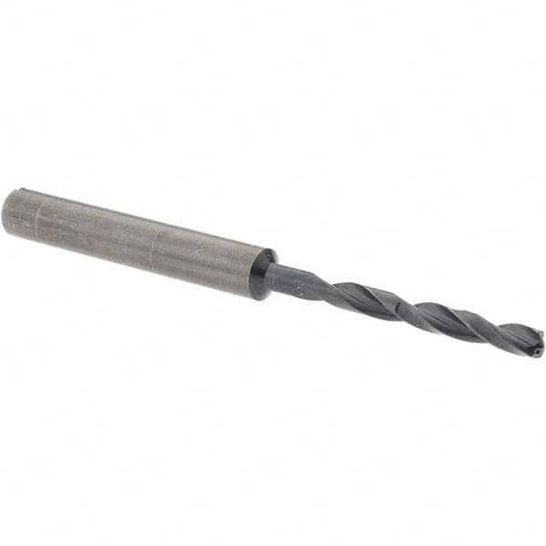 Guhring - 3.2mm 140° Spiral Flute Solid Carbide Taper Length Drill Bit - Apex Tool & Supply