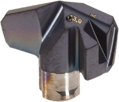 Iscar - Series ICK, 13.89mm Diam Grade IC908 140° Replaceable Drill Tip - Carbide, TiAlN Finish, 13 Seat Size - Apex Tool & Supply