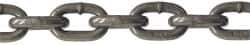 CM - 1/2" Welded High Test Chain - 9,200 Lb Capacity, Grade 43, 200' Long, Carbon Steel, Hot-Dipped Galvanized Finish - Apex Tool & Supply