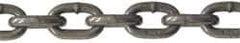 CM - 1/2" Welded High Test Chain - 9,200 Lb Capacity, Grade 43, 200' Long, Carbon Steel, Self-Colored Finish - Apex Tool & Supply