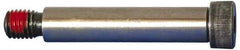 Value Collection - 1/2" Shoulder Diam x 1-1/4" Shoulder Length, 3/8-16 UNC, Hex Socket Shoulder Screw - 4140 Alloy Steel with Nylon Locking Patch, 5/16" Head Height x 3/4" Head Diam - Apex Tool & Supply