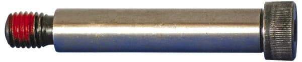 Value Collection - 1/2" Shoulder Diam x 2-1/4" Shoulder Length, 3/8-16 UNC, Hex Socket Shoulder Screw - 4140 Alloy Steel with Nylon Locking Patch, 5/16" Head Height x 3/4" Head Diam - Apex Tool & Supply