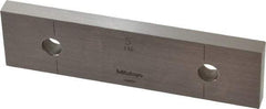 Mitutoyo - 5" Rectangular Steel Gage Block - Accuracy Grade 0, Includes Certificate of Inspection - Apex Tool & Supply