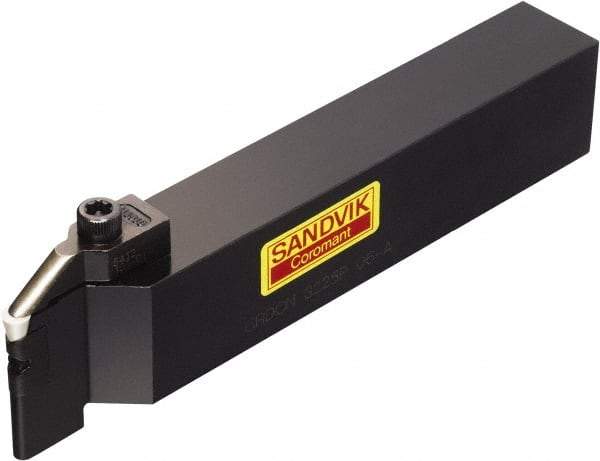 Sandvik Coromant - CRDC, Neutral Cut, 32mm Shank Height x 25mm Shank Width, Neutral Rake Indexable Turning Toolholder - 170mm OAL, RCGX 12 07 00 Insert Compatibility, Series T-Max - Apex Tool & Supply