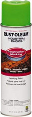 Rust-Oleum - 15 fl oz Green Marking Paint - Water-Based Formula - Apex Tool & Supply