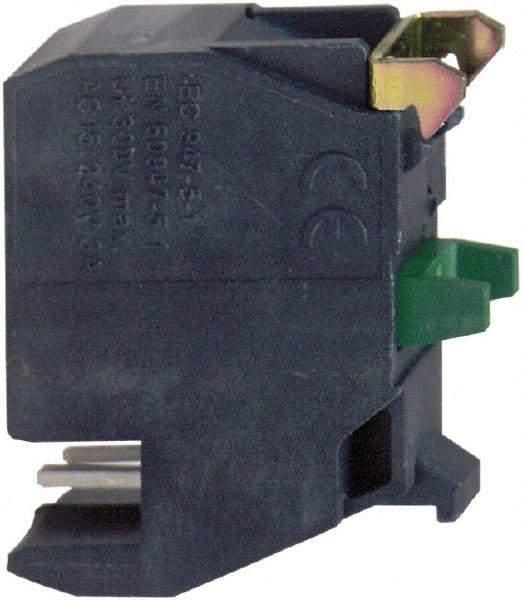 Schneider Electric - Multiple Amp Levels, Electrical Switch Contact Block - Plug-in Terminal - Apex Tool & Supply