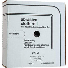Value Collection - Shop Rolls   Abrasive Material: Aluminum Oxide    Roll Width (Inch): 2 - Apex Tool & Supply