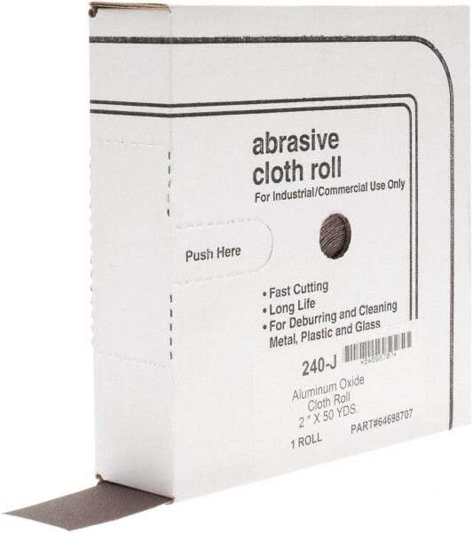 Value Collection - Shop Rolls   Abrasive Material: Aluminum Oxide    Roll Width (Inch): 2 - Apex Tool & Supply