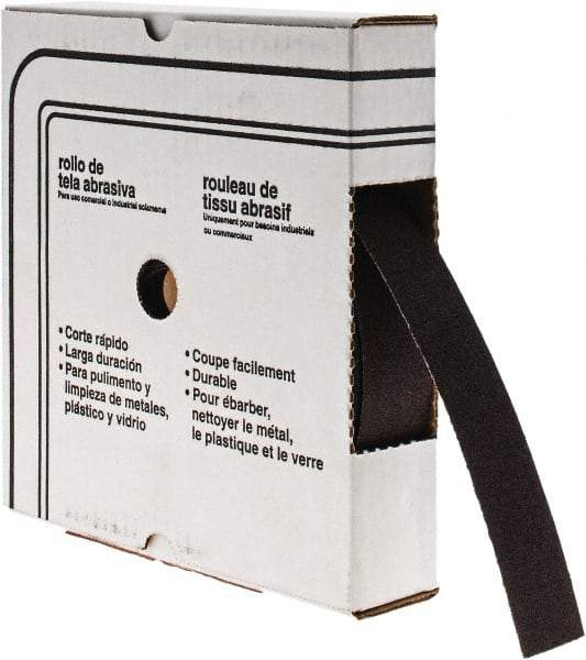 Value Collection - Shop Rolls   Abrasive Material: Aluminum Oxide    Roll Width (Inch): 1-1/2 - Apex Tool & Supply