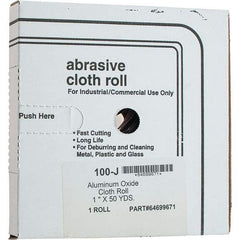 Value Collection - Shop Rolls   Abrasive Material: Aluminum Oxide    Roll Width (Inch): 1 - Apex Tool & Supply