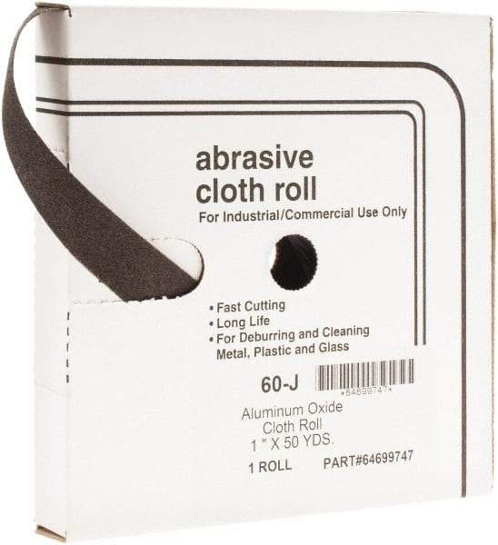 Value Collection - Shop Rolls   Abrasive Material: Aluminum Oxide    Roll Width (Inch): 1 - Apex Tool & Supply