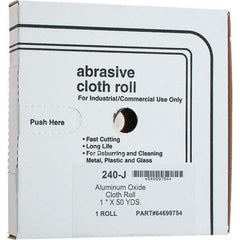 Value Collection - Shop Rolls   Abrasive Material: Aluminum Oxide    Roll Width (Inch): 1 - Apex Tool & Supply