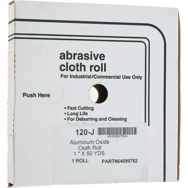 Value Collection - Shop Rolls   Abrasive Material: Aluminum Oxide    Roll Width (Inch): 1 - Apex Tool & Supply