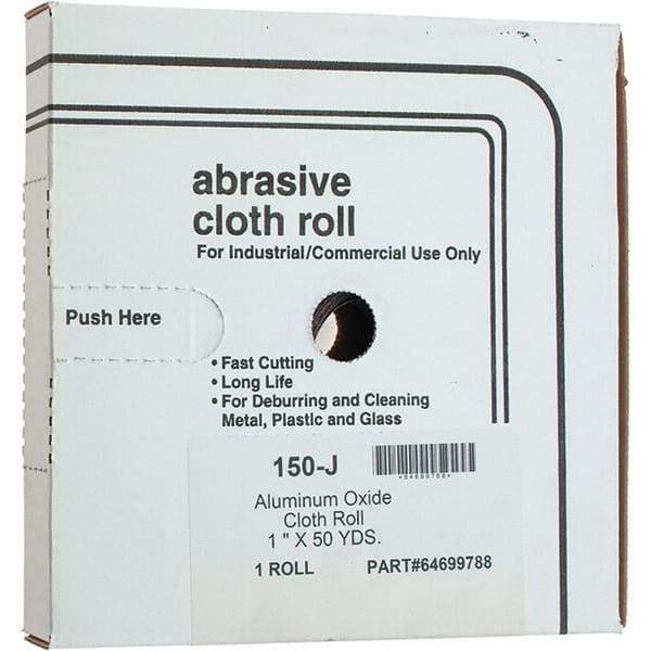 Value Collection - Shop Rolls   Abrasive Material: Aluminum Oxide    Roll Width (Inch): 1 - Apex Tool & Supply