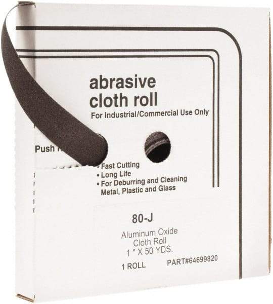 Value Collection - Shop Rolls   Abrasive Material: Aluminum Oxide    Roll Width (Inch): 1 - Apex Tool & Supply