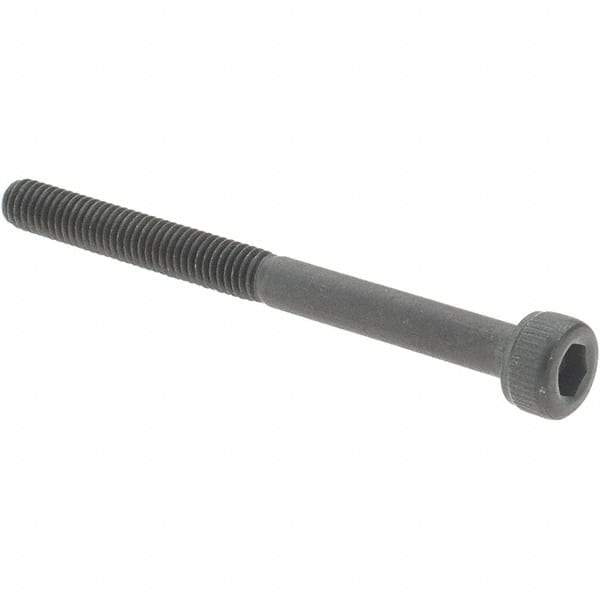 Value Collection - M3x0.50 Metric Coarse Hex Socket Drive, Socket Cap Screw - Grade 12.9 Alloy Steel, Black Oxide Finish, Partially Threaded, 35mm Length Under Head - Apex Tool & Supply