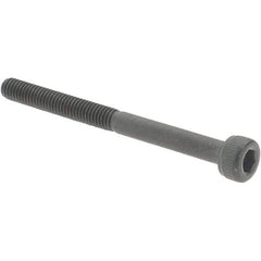 Value Collection - M3x0.50 Metric Coarse Hex Socket Drive, Socket Cap Screw - Grade 12.9 Alloy Steel, Black Oxide Finish, Partially Threaded, 35mm Length Under Head - Apex Tool & Supply