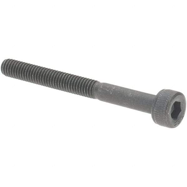 Value Collection - M3x0.50 Metric Coarse Hex Socket Drive, Socket Cap Screw - Grade 12.9 Alloy Steel, Black Oxide Finish, Partially Threaded, 30mm Length Under Head - Apex Tool & Supply