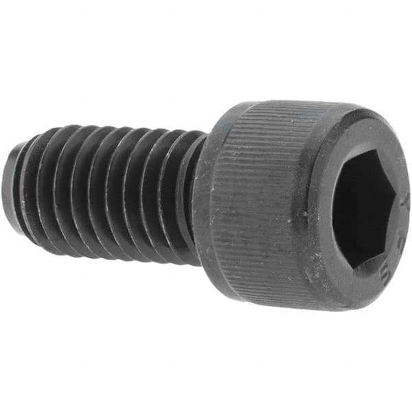Value Collection - 1/2-13 UNC Hex Socket Drive, Socket Cap Screw - Alloy Steel, Black Oxide Finish, Fully Threaded, 1" Length Under Head - Apex Tool & Supply