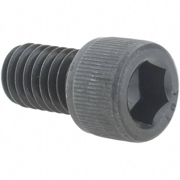 Value Collection - 3/8-16 UNC Hex Socket Drive, Socket Cap Screw - Alloy Steel, Black Oxide Finish, Fully Threaded, 5/8" Length Under Head - Apex Tool & Supply