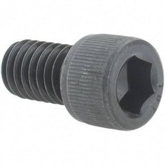 Value Collection - 3/8-16 UNC Hex Socket Drive, Socket Cap Screw - Alloy Steel, Black Oxide Finish, Fully Threaded, 5/8" Length Under Head - Apex Tool & Supply