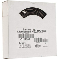 Made in USA - Shop Rolls   Abrasive Material: Silicon Carbide    Roll Width (Inch): 1-1/2 - Apex Tool & Supply