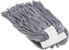 Made in USA - 1-1/4" Cut End Mop Head - 4 Ply, Clamp Jaw Connection - Apex Tool & Supply