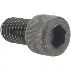 Value Collection - 1/2-13 UNC Hex Socket Drive, Socket Cap Screw - Alloy Steel, Black Oxide Finish, Fully Threaded, 7/8" Length Under Head - Apex Tool & Supply