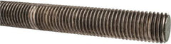 Made in USA - 7/8-9 UNC (Coarse), 3' Long, Stainless Steel Threaded Rod - Right Hand Thread - Apex Tool & Supply