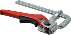 Bessey - 2-3/8" Deep Throat, 4" Max Capacity, Standard Sliding Arm Clamp - 400 Lb Clamping Pressure - Apex Tool & Supply