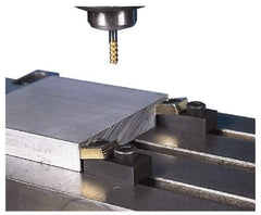 Mitee-Bite 1.94" OAL, 3/4" T slot, 17,792.89 N Holding Force, Steel, T Slot Toe Clamp 0.62" Body Height, 1" Jaw Wide x 0.38" Jaw Height, 1" Overall Height, 1.12" Wide - Apex Tool & Supply