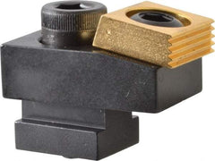 Mitee-Bite 1.94" OAL, 9/16" T slot, 17,792.89 N Holding Force, Steel, T Slot Toe Clamp 0.62" Body Height, 1" Jaw Wide x 0.38" Jaw Height, 1" Overall Height, 1.12" Wide - Apex Tool & Supply
