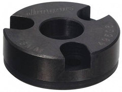 Jergens - Ball Lock System Compatible, Bolt-In Recessed Modular Fixturing Receiver Bushing - 25mm ID x 2-1/16" OD, 0.799" Overall Height - Apex Tool & Supply