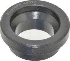 Jergens - Ball Lock System Compatible, Reverse Mount Modular Fixturing Receiver Bushing - 16mm ID x 7/8" OD, 0.475" Overall Height - Apex Tool & Supply