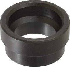 Jergens - Ball Lock System Compatible, Reverse Mount Modular Fixturing Receiver Bushing - 25mm ID x 1.3763" OD, 0.826" Overall Height - Apex Tool & Supply