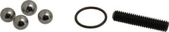 Jergens - 4 Piece Ball Lock Compatible Repair Kit - 1" Plate Thickness Compatibility, 25mm Shank Diam Compatibility - Apex Tool & Supply