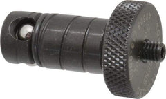 Jergens - 13mm Diam Ball Lock Modular Fixturing Shank - 1.08" Shank Length, 7/8" Head Diam, Compatible with 1/2" Thick Plate, 750 Lb Max Holding Force, 3/32 Key Size, Steel - Apex Tool & Supply