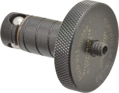 Jergens - 16mm Diam Ball Lock Modular Fixturing Shank - 1.4" Shank Length, 1-1/2" Head Diam, Compatible with 3/4" Thick Plate, 1,200 Lb Max Holding Force, 1/8 Key Size, Steel - Apex Tool & Supply