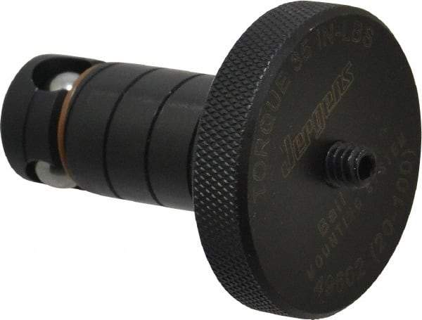 Jergens - 20mm Diam Ball Lock Modular Fixturing Shank - 1.78" Shank Length, 1-3/4" Head Diam, Compatible with 1" Thick Plate, 3,000 Lb Max Holding Force, 1/8 Key Size, Steel - Apex Tool & Supply