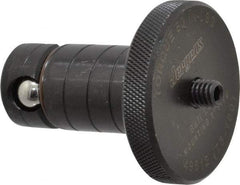 Jergens - 25mm Diam Ball Lock Modular Fixturing Shank - 1.95" Shank Length, 2" Head Diam, Compatible with 1" Thick Plate, 7,000 Lb Max Holding Force, 5/32 Key Size, Steel - Apex Tool & Supply