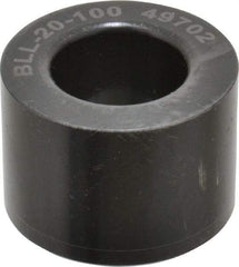 Jergens - 1.3772" OD, 1" Plate Thickness, Primary Ball Lock, Modular Fixturing Liner - 20mm ID, -0.0004, 0.0000" Tolerance - Apex Tool & Supply