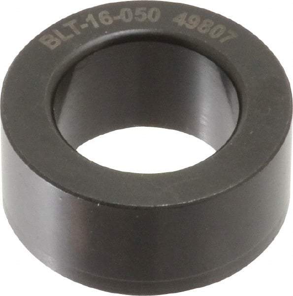 Jergens - 1.0018" OD, 1/2" Plate Thickness, Secondary Ball Lock, Modular Fixturing Liner - 16mm ID, -0.0004, 0.0000" Tolerance - Apex Tool & Supply